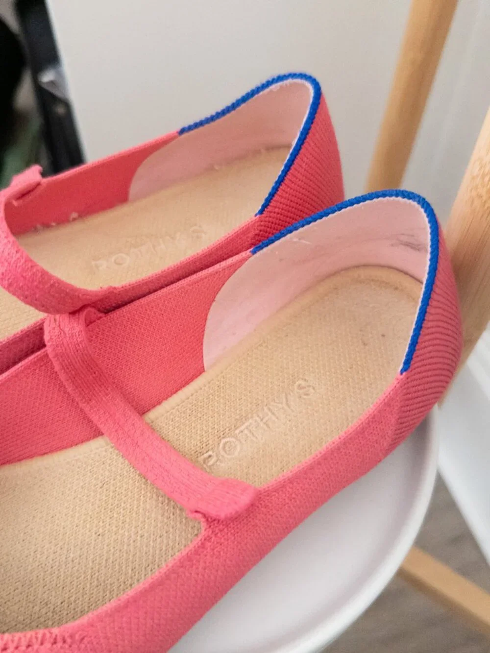 Rothy’s Ballerina Mary Jane Slippers - Pink Size 9.5
